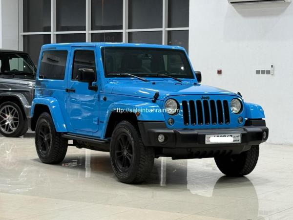 Jeep Wrangler Sahara 2017 (Blue)