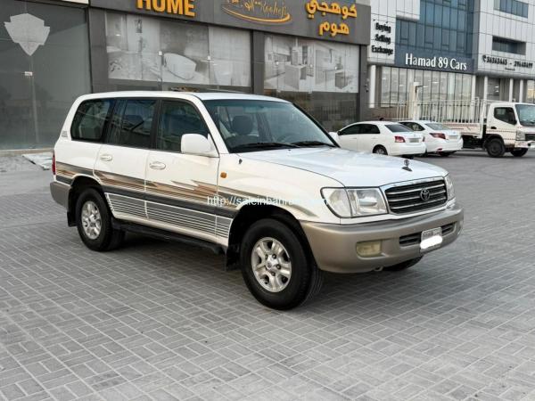Toyota Land Cruiser GX-R 2001 (White)