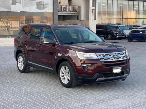 Ford Explorer XLT 2019 (Maroon)