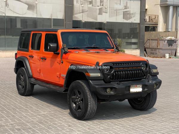 Jeep Wrangler Sport 2018 (Orange)