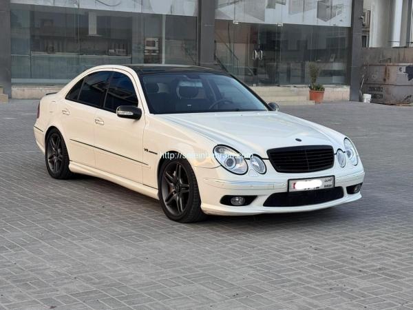 Mercedes Benz E-55 / 2005 (White)